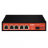 Switch Wi-Tek Gigabit Ethernet WI-PS306GF-UPS-15A, 4 Puertos PoE 10/100/1000 Mbps + 1x SFP, 12Gbit/s, 2000 Entradas - No Administrable  1