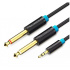 Wiko Cable AUX 2 x 6.35mm Macho - 3.5mm Macho, 2 Metros  1