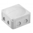 Wiska Caja para Pared COMBI 607, 6 Puertos, 1 Pieza, Gris