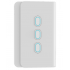 Wulian Interruptor de Luz Inteligente SWITCHAW3LN, 3 Botones, Inalámbrico, Blanco  1