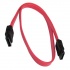 X-Case Cable SATA de Datos, 43cm, Negro/Rojo  1