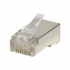 X-Case Conector Cat6 FTP, RJ-45, 100 Piezas  1