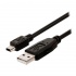 X-Case Cable USB Macho - Mini-USB Macho, 60cm, Negro  1