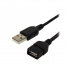 X-Case Cable USB A Macho - USB A Hembra, 20 Metros, Negro  1
