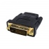X-Case Adaptador DVI Macho - HDMI Hembra, Negro  2