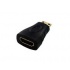 X-Case Adaptador Micro-HDMI Macho - HDMI Hembra, Negro  1