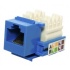 X-Case Jack Categoría 5e UTP Tipo Keystone, RJ-45, Azul, 10 Piezas  1