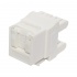 X-Case Jack de Red Cat6, RJ-45, Blanco, 10 Piezas  1