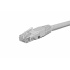 X-Case Cable Patch Cat5r UTP RJ-45 Macho - RJ-45 Macho, 1.5 Metros, Gris  1
