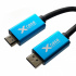 X-Case DisplayPort Macho - HDMI Macho, 4K, 2 Metros, Negro/Azul  2