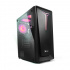 Gabinete X-Case Zeus, Midi-Tower, ATX/Micro-ATX/Mini-ITX, USB 2.0/3.0, sin Fuente, 3 Ventiladores Instalados, Negro  4
