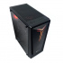 Gabinete X-Case Zeus, Midi-Tower, ATX/Micro-ATX/Mini-ITX, USB 2.0/3.0, sin Fuente, 3 Ventiladores Instalados, Negro  2