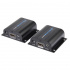 X-Case Kit Extensor HDMI Cat6/6a/7, hasta 50 Metros, Negro  3