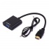 X-Case Convertidor HDMI - VGA, Negro  1