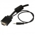 X-Case CableVGA (D-Sub) /3.5mm Macho - VGA (D-Sub) /3.5mm Macho, 30 Metros, Negro - Imagen adicional 1