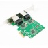 X-Media Tarjeta de Red XM-NA3820 de 2 Puertos, 1000 Mbit/s, PCI Express  3