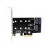 X-Media Tarjeta PCI Express 3.0 XM-PEX4-M2MB, Alámbrico, M.2, 6Gbit/s  3