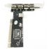 X-Case Tarjeta PCI XM-UB2105, Alámbrico, 5x USB 2.0  2