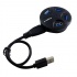 X-Media Hub USB A 3.0 de 4 Puertos, 5000Mbit/s, Negro  3