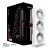 Tarjeta de Video XFX AMD Radeon RX 9060 XT Swift OC White Triple Fan Gaming Edition, 16GB 128-bit GDDR6, PCI Express x16 5.0  2