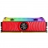 Memoria RAM XPG SPECTRIX D80 RGB RED DDR4, 3200MHz, 16GB, Non-ECC, CL16, XMP  2