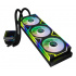 XPG LEVANTE II 360 Enfriamiento Líquido para CPU, 3x 120mm, hasta 2000RPM, Negro  4