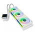 XPG LEVANTE II 360 Enfriamiento Líquido para CPU, 3x 120mm, hasta 2000RPM, Blanco  4