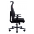 XPG Silla Nimbus, Respaldo de malla, Reposabrazos Ajustables, Negro/Rojo - Imagen adicional 1