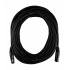 XSS Cable AUX Cannon Macho - Cannon Hembra, 15.2 Metros, Negro