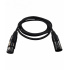 XSS Cable XLR Macho - XLR Hembra, 1.5 Metros, Negro  3
