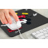 Mousepad Xtech XTA-D100MK, 22cm x 18cm, Grosos 2mm, Multicolor  3