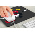 Mousepad Xtech XTA-D100MK, 220mm x 180mm, Grosor 2mm   3