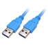 Xtech Cable USB A Macho - USB A Macho, 1.8 Metros, Azul  1