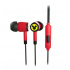 Xtech Audífonos Intrauriculares con Micrófono Mickey Mouse, Alámbrico, 1.2 Metros, 3.5mm, Rojo/Negro  1