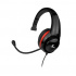Xtech Audífono con Micrófono XTH-520, Alámbrico, 3.5mm, Negro/Rojo  1