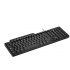 Teclado Xtech XTK-160S, Alámbrico, USB, Negro (Español)  1