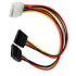 Xtreme PC Gaming Cable de Poder Molex (4-pin) Hembra - 15-pin SATA Macho, 15cm