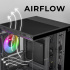 Gabinete Xtreme PC Gaming Crystal Compact, Mini-Tower, Micro-ATX/Mini-ITX, USB 2.0/3.0, con Fuente de 500W, 3 Ventiladores Instalados, Negro - Imagen adicional 7