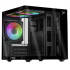 Gabinete Xtreme PC Gaming Crystal Compact, Mini-Tower, Micro-ATX/Mini-ITX, USB 2.0/3.0, con Fuente de 500W, 3 Ventiladores Instalados, Negro