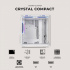 Gabinete Xtreme PC Gaming CDXT3500WT, Mini-Tower, Micro-ATX/Mini-ITX, USB 2.0/3.0, con Fuente de 500W, 3 Ventiladores Instalados, Blanco - Imagen adicional 5