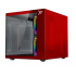 Gabinete Xtreme PC Gaming CDXT3700RD, Mini-Tower, Micro-ATX/Mini-ITX, USB 2.0/3.0, sin Fuente, 3 Ventiladores Instalados, Rojo - Imagen adicional 1