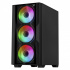 Gabinete Xtreme PC Gaming CDXT4900BK, Mini-Tower, Micro-ATX/Mini-ITX, USB 2.0/3.0, con Fuente de 600W, 4 Ventiladores Instalados, Negro - Imagen adicional 1