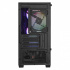 Gabinete Xtreme PC Gaming CDXT4900BK, Mini-Tower, Micro-ATX/Mini-ITX, USB 2.0/3.0, con Fuente de 600W, 4 Ventiladores Instalados, Negro - Imagen adicional 3