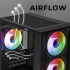 Gabinete Xtreme PC Gaming CDXT4900BK, Mini-Tower, Micro-ATX/Mini-ITX, USB 2.0/3.0, con Fuente de 600W, 4 Ventiladores Instalados, Negro - Imagen adicional 7