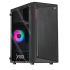 Gabinete Xtreme PC Gaming MG-36021, Mini-Tower, Micro-ATX/Mini-ITX, USB 2.0/3.0, sin Fuente, 1 Ventilador Instalado, Gris