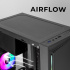 Gabinete Xtreme PC Gaming CDXT900MV2, Mini-Tower, Micro-ATX/Mini-ITX, USB 3.0, con Fuente de 500W, 1 Ventilador Instalado, Gris - Imagen adicional 7