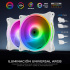 Ventilador Xtreme PC Gaming Air Force, 3x 120mm, 1500RPM, ARGB, Blanco  6