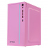 Gabinete Xtreme PC Gaming CXT100IIPK, Micro-Tower, Micro-ATX/Mini-ITX, USB 2.0/3.0, sin Fuente, 1 Ventilador Instalado, Rosa   2