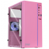 Gabinete Xtreme PC Gaming CXT100PK, Micro-Tower, Micro-ATX/Mini-ITX, USB 2.0/3.0, sin Fuente, 1 Ventilador Instalado, Rosa  1