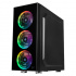 Gabinete Xtreme PC Gaming Dragonfly CXT320BK, Midi-Tower, ATX/Micro-ATX/Mini-ITX, USB 2.0/3.0, con Fuente de 600W, 4 Ventiladores Instalados, Negro  2
